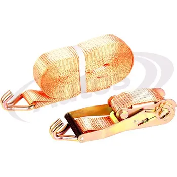 Upínací popruh Pás upínací 5t/50mm/ 8m klasik ráčna, oranžový 0039780_A, , ,