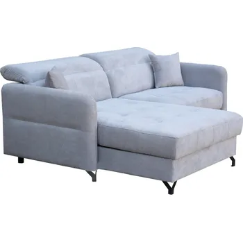 Sedací souprava Rohová sedací souprava LOLA světle šedá