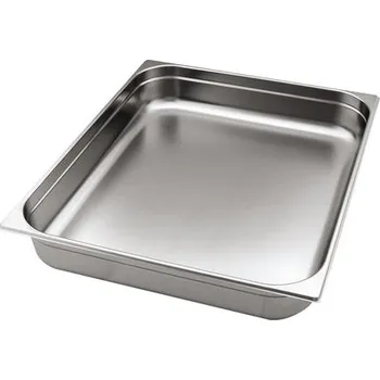Gastronorm Gastronádoba GN 2/1 (h=100 mm) nerezová plná
