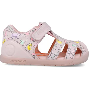 Dámská zdravotní obuv Biomecanics široké barefoot sandálky pro nejmenší Sauvage - Cotton (Růžové) Velikost EU: 25, vnitřní délka: 160, vnitřní šířka: 67