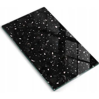 Obraz Prémiová kuchyňská zástěna ochrana proti stříkající vodě Tmavý kámen gres 30x52