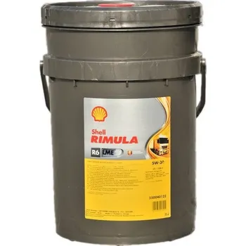 Motorový olej Olej motorový shell rimula r6 lme 5w-30 syntetický 20 l, nákladní vozy 0171081_A, , ,