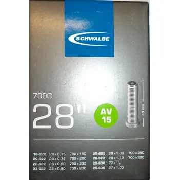 Duše na kolo duše SCHWALBE AV15 28"x 3/4-1.10 (18/28-622) AV/40mm