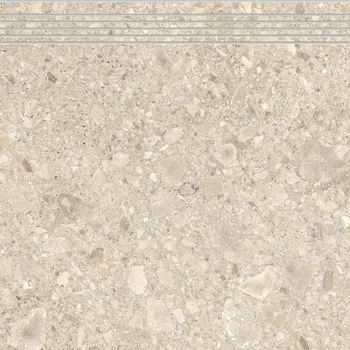 Obklad Rave, DCP62901, schodovka, 60x60cm, béžová