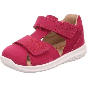 Dívčí sandály Letní sandálky Superfit Bumblebee 1-000399-5000 Red 21