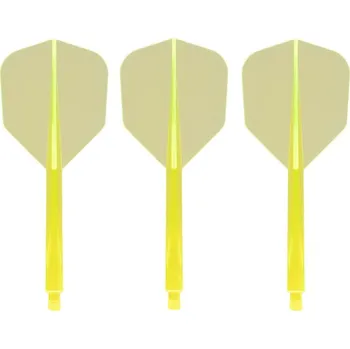 Šipka Condor Axe Neon žluté Small letky a extra dlouhé násadky