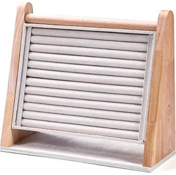 Šperkovnice Stojánek, stojan, dekolt na prstýnky a naušnice bílá (DRD4B)