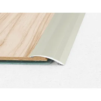 Podlahová lišta Profilteam přechodová lišta samolepící vyrovnávací 41x2700 Inox E07