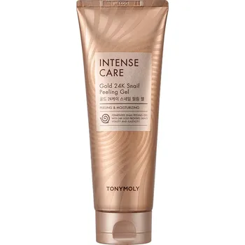 Pleťový krém Tony Moly Peelingový pleťový gel Intense Care Gold 24K Snail (Peeling Gel) 150 ml + 2 měsíce na vrácení zboží