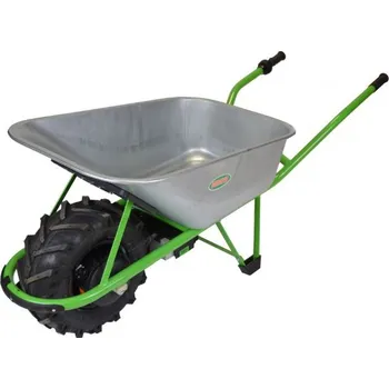 Kolečko Bravo Motúčko STANDARD POWER Pneumatika: Pneumatika 16 cm, Korba: Pozinkovaná 100l (0,8 mm), Rám: Standardní