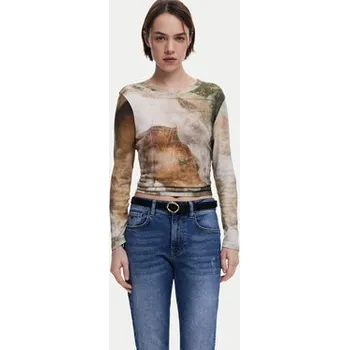 Oblečení a móda Dámský pásek Desigual 25SARL30 Černá 95