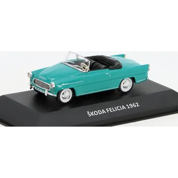 autíčko Škoda FELICIA 1962 1:43 - Škoda Forman 1990 1:43 - ŠKODA časopis s modelem #2 DeAgostini #3 DeAgostini Škoda FELICIA 1962 - Škoda DeAgostini