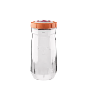 Dóza na potraviny Kefirko | Skladovací nádoba - Objem 1400 ml, Barva Oranžová