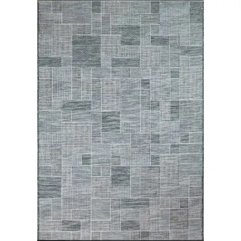 BALTA Kusový koberec Terazza / Outdoor / 21107-731 Ivory silver - grey BARVA: Béžová, ROZMĚR: 80x150 cm