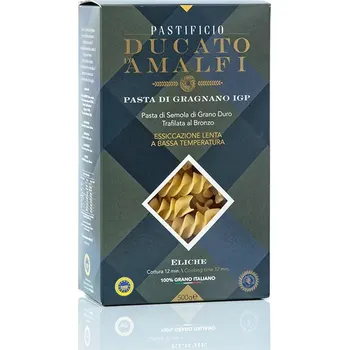 Ducato d'Amalfi - Těstoviny di Gragnano IGP - Eliche 500g (Ducato d'Amalfi - Těstoviny di Gragnano IGP - Eliche 500g)