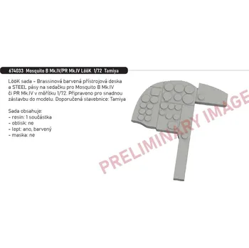 Volný čas Eduard 1/72 Mosquito B Mk.IV/PR Mk.IV LööK (TAMIYA)