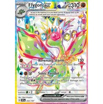 Karetní hra Pokémon SSP 222/191 Flygon ex - Surging Sparks