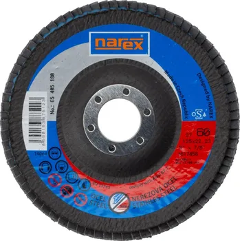 Brusný kotouč Lamelový kotouč 125×22.2 27 ZA zr. 60 broušení běžné a ušlechtilé oceli