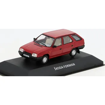 autíčko Škoda Forman 1990 1:43 - ŠKODA časopis s modelem #2 DeAgostini Škoda Forman 1990 1:43 - Škoda DeAgostini