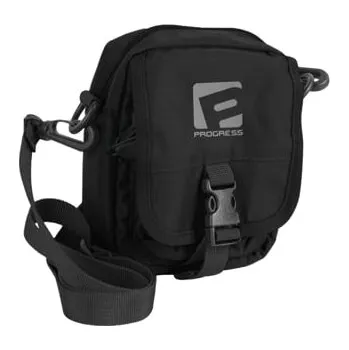 Body PROGRESS CROSS BODY outdoorová kapsička s DWR 13×18×6 cm černá UNI
