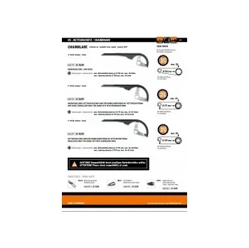 rám kola Chránič řetezu SKS Chainblade - 44 Teeth