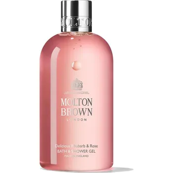 Sprchový gel Molton Brown Koupelový a sprchový gel Rhubarb & Rose (Bath & Shower Gel) 300 ml + 2 měsíce na vrácení zboží