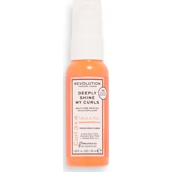 Vlasová regenerace Revolution Haircare Multifunkční olej pro kudrnaté a vlnité vlasy Shine My Curls (Multi-use Oil) 50 ml + 2 měsíce na vrácení zboží