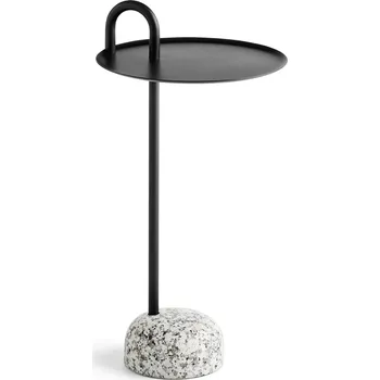 Konferenční stolek Hay, Odkládací stolek Bowler se žulovou základnou 36 cm černý - Formadore