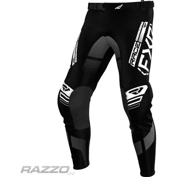 Moto kalhoty Dětské kalhoty FXR Youth Podium MX Pant Black White 2025 Kids 28