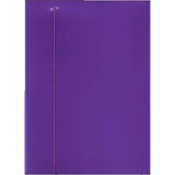 Lakovaná KARTONOVÁ SLOŽKA s Gumičkou FIALOVÁ Formát A4 KANCELÁŘSKÁ Penmate