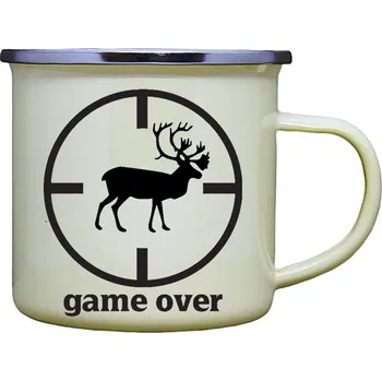 Plecháček s potiskem game over Barva: Žlutá