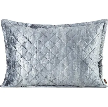 Povlak na polštářek Sametové povlak na polštář BLINK 43 v ocelové barvě 50 x 70 cm