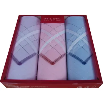 Látkový kapesník Dárkové bavlněné kapesníky Mileta