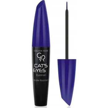 Oční linky Matné oční linky s štětečkem Golden Rose modré