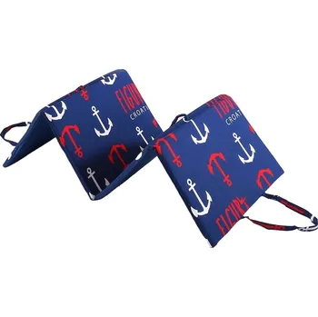 Podsedák Červeno-modrý zahradní podsedák na lehátko 49x137 cm Anchors – B.E.S. ID_1739226