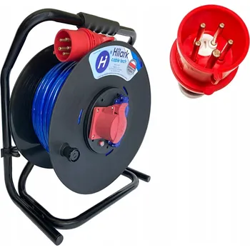 Napájecí kabel Prodlužovací Kabel kabel Hilark na zahradu, 2 m, 3 ks , modrý