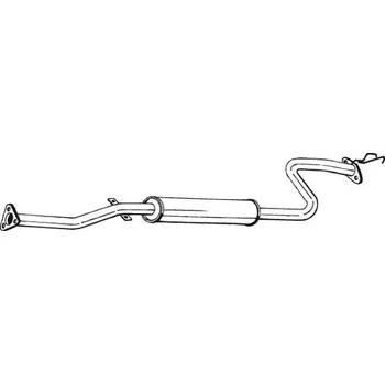 Výfukový systém Střední tlumič výfuku BOSAL 285-129
