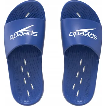 Pánské pantofle Nazouváky protiskluzové bazénové pantofle Speedo Slides Navy, velikost 44,5