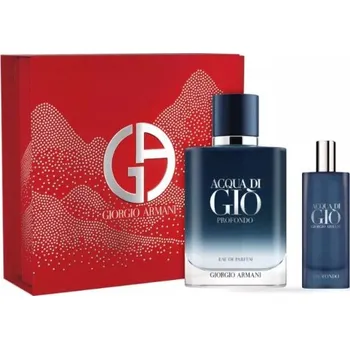 Pánský parfém Giorgio Armani Acqua Di Giò Profondo - EDP 100 ml (plnitelná) + EDP 15 ml + 2 měsíce na vrácení zboží