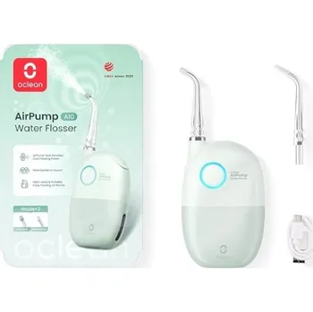 Péče o chrup Oclean Ústní sprcha A10 Zelená + 2 měsíce na vrácení zboží