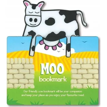 Doplněk ke knize ZÁLOŽKA DO KNIHY Kráva – IDEÁLNÍ PRO NEJMENŠÍ! Roztomilá záložka do knihy