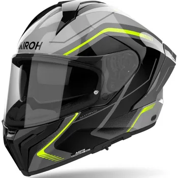 Helma na motorku helma Airoh Matryx Wide 2025 yellow shiny XS
