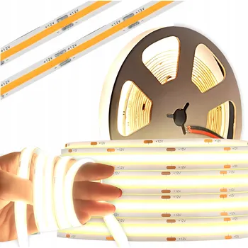 LED páska LED pásek Ecolight Cob 12V 45 W 5 m neutrální bílá