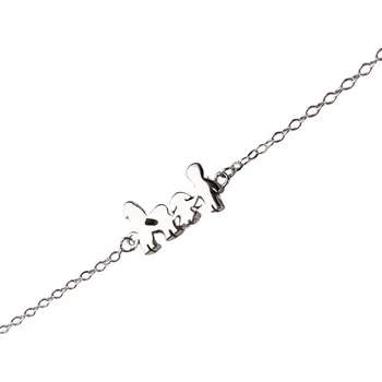 Náramek Stříbrný náramek rodina