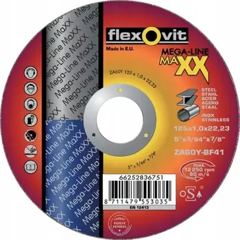 Řezný kotouč Řezný kotouč na uhlíkovou a nerezovou ocel 230x1,9x22,2 Flexovit