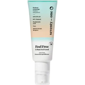 Pleťový krém SeventyOne Denní pleťový fluid SPF 30 Feel Free Urban Feel Good (Daily Fluid) 40 ml + 2 měsíce na vrácení zboží