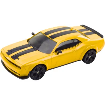 RC model auta LEAN Toys RC auto 1:20 Drift Muscle Car 4WD - žluté s pruhy