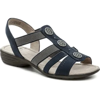 Dámské sandále Jana 8-28165-28 navy dámské sandály šíře H EUR 40