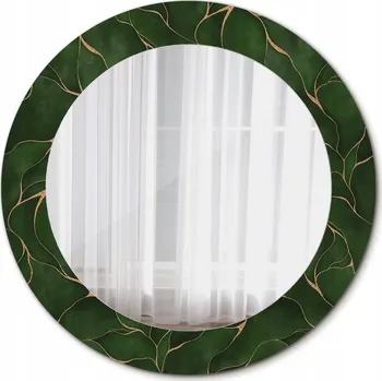 Zrcadlo Moderní Zrcadlo v rámu Abstraktní list 60 cm