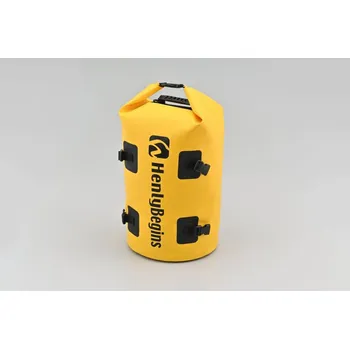 Zavazadlo na motocykl vodotěsný vak, HenlyBegins (žlutý, objem 30 l)